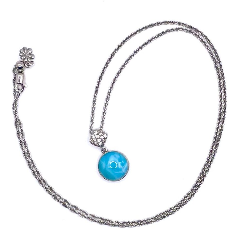 MARAHLAGO BLISS LARIMAR NECKLACE